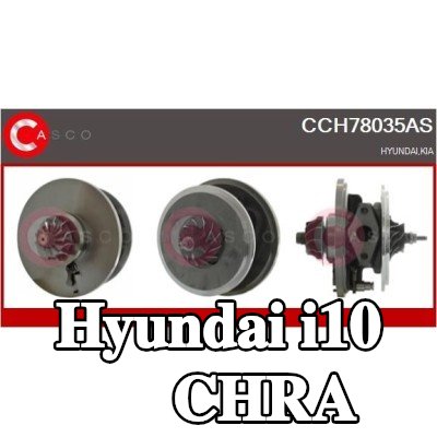 CASCO توربو CHRA — Hyundai i10