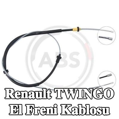 A.B.S. El freni kablosu 1855mm — Renault Twingo