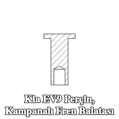 TEXTAR Perçin, kampanalı fren balatası — Kia Ev9