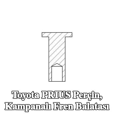 TEXTAR Perçin, kampanalı fren balatası — Toyota Prius