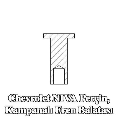 TEXTAR Perçin, kampanalı fren balatası — Chevrolet Niva