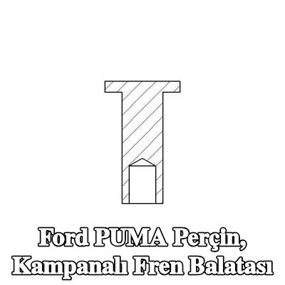 TEXTAR Perçin, kampanalı fren balatası — Ford Puma