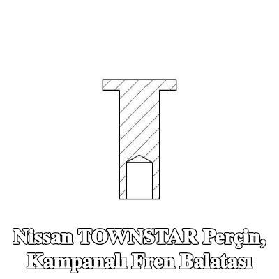TEXTAR Perçin, kampanalı fren balatası — Nissan Townstar