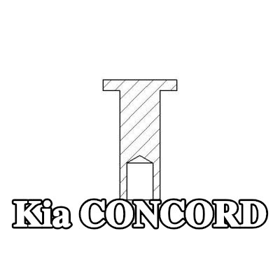 TEXTAR برشام، بطانة فرامل الأسطوانة — Kia Concord