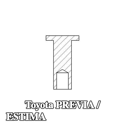 TEXTAR برشام، بطانة فرامل الأسطوانة — Toyota Previa / Estima