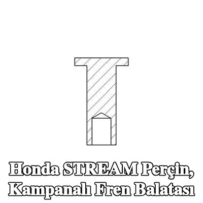 TEXTAR Perçin, kampanalı fren balatası — Honda Stream
