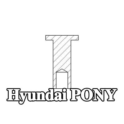 TEXTAR برشام، بطانة فرامل الأسطوانة — Hyundai Pony