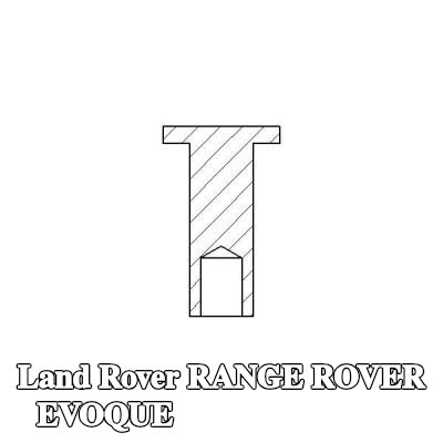 TEXTAR برشام، بطانة فرامل الأسطوانة — Land Rover Range Rover Evoque