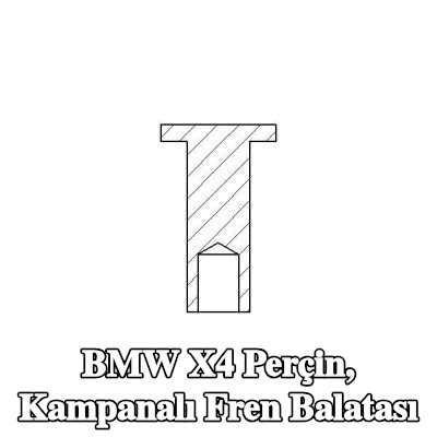 TEXTAR Perçin, kampanalı fren balatası — BMW X4