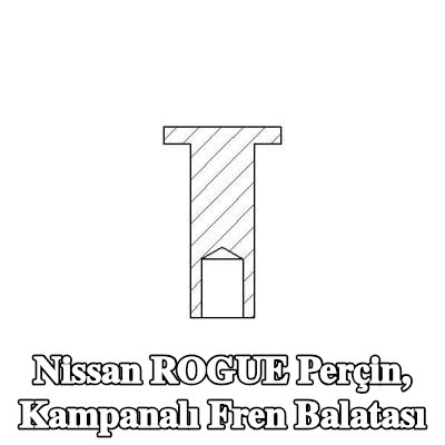 TEXTAR Perçin, kampanalı fren balatası — Nissan Rogue