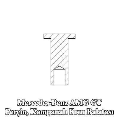 TEXTAR Perçin, kampanalı fren balatası — Mercedes-Benz Amg Gt