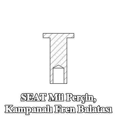 TEXTAR Perçin, kampanalı fren balatası — SEAT Mii