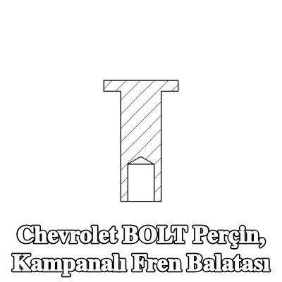 TEXTAR Perçin, kampanalı fren balatası — Chevrolet Bolt