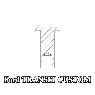TEXTAR برشام، بطانة فرامل الأسطوانة — Ford Transit Custom