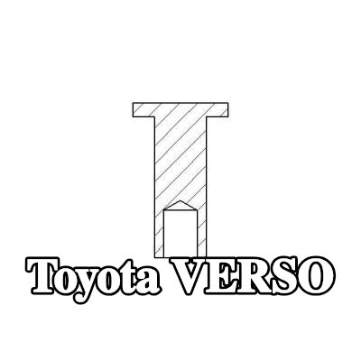 TEXTAR برشام، بطانة فرامل الأسطوانة — Toyota Verso