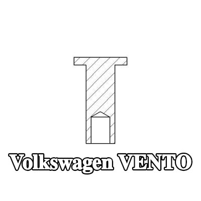 TEXTAR برشام، بطانة فرامل الأسطوانة — Volkswagen Vento