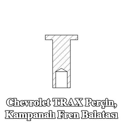 TEXTAR Perçin, kampanalı fren balatası — Chevrolet Trax
