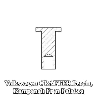 TEXTAR Perçin, kampanalı fren balatası — Volkswagen Crafter