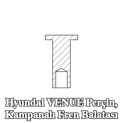 TEXTAR Perçin, kampanalı fren balatası — Hyundai Venue