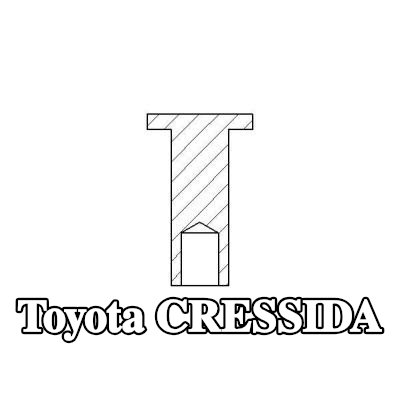 TEXTAR برشام، بطانة فرامل الأسطوانة — Toyota Cressida