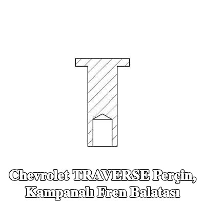 TEXTAR Perçin, kampanalı fren balatası — Chevrolet Traverse