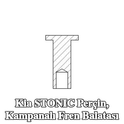 TEXTAR Perçin, kampanalı fren balatası — Kia Stonic
