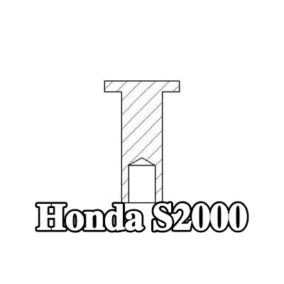 TEXTAR برشام، بطانة فرامل الأسطوانة — Honda S2000