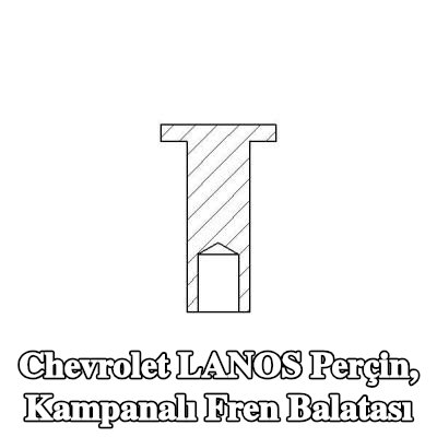 TEXTAR Perçin, kampanalı fren balatası — Chevrolet Lanos