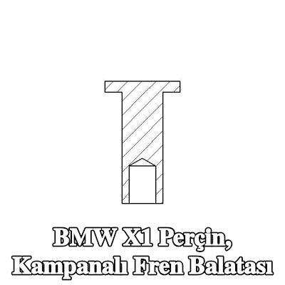 TEXTAR Perçin, kampanalı fren balatası — BMW X1