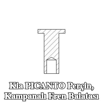 TEXTAR Perçin, kampanalı fren balatası — Kia Picanto