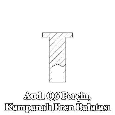 TEXTAR Perçin, kampanalı fren balatası — Audi Q6
