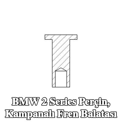 TEXTAR Perçin, kampanalı fren balatası — BMW 2 Series