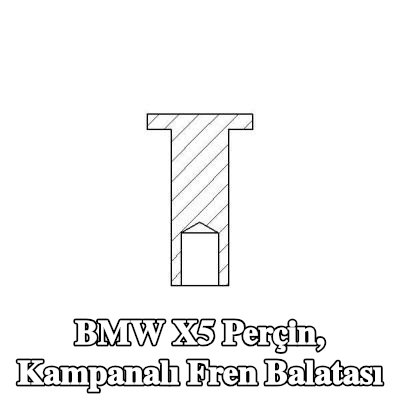 TEXTAR Perçin, kampanalı fren balatası — BMW X5