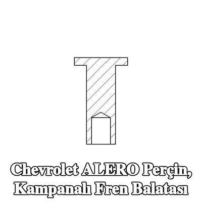 TEXTAR Perçin, kampanalı fren balatası — Chevrolet Alero