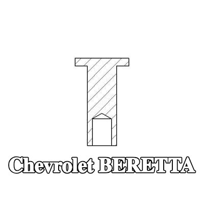 TEXTAR برشام، بطانة فرامل الأسطوانة — Chevrolet Beretta