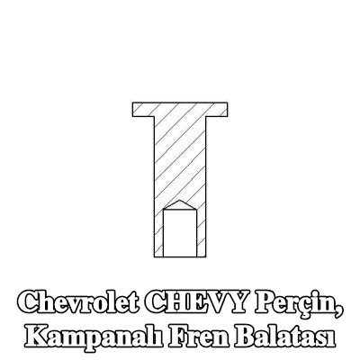 TEXTAR Perçin, kampanalı fren balatası — Chevrolet Chevy