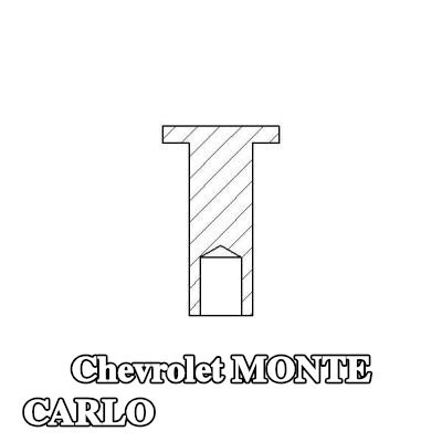 TEXTAR برشام، بطانة فرامل الأسطوانة — Chevrolet Monte Carlo