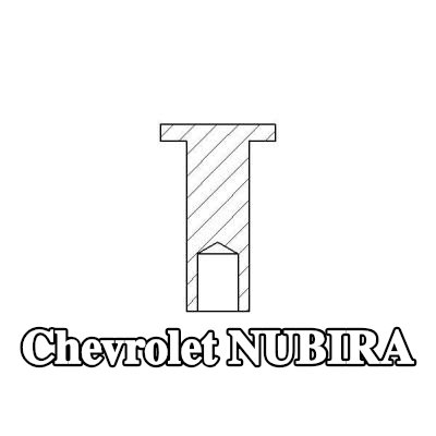 TEXTAR برشام، بطانة فرامل الأسطوانة — Chevrolet Nubira