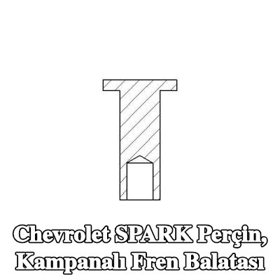 TEXTAR Perçin, kampanalı fren balatası — Chevrolet Spark