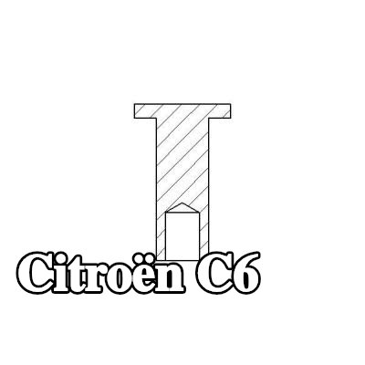TEXTAR برشام، بطانة فرامل الأسطوانة — Citroën C6