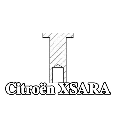 TEXTAR برشام، بطانة فرامل الأسطوانة — Citroën Xsara