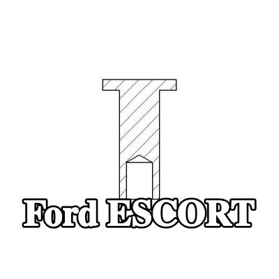 TEXTAR برشام، بطانة فرامل الأسطوانة — Ford Escort