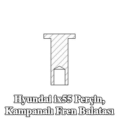 TEXTAR Perçin, kampanalı fren balatası — Hyundai ix55