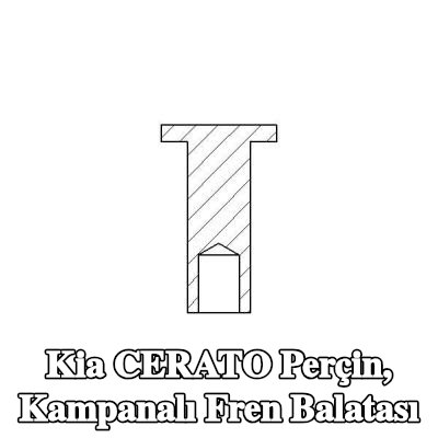 TEXTAR Perçin, kampanalı fren balatası — Kia Cerato