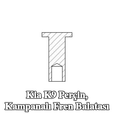 TEXTAR Perçin, kampanalı fren balatası — Kia K9