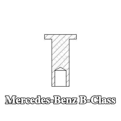 TEXTAR برشام، بطانة فرامل الأسطوانة — Mercedes-Benz B-Class