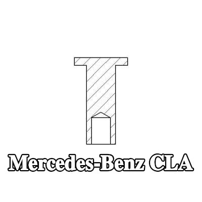TEXTAR برشام، بطانة فرامل الأسطوانة — Mercedes-Benz Cla