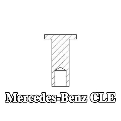 TEXTAR برشام، بطانة فرامل الأسطوانة — Mercedes-Benz Cle