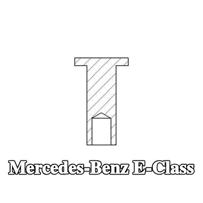 TEXTAR برشام، بطانة فرامل الأسطوانة — Mercedes-Benz E-Class