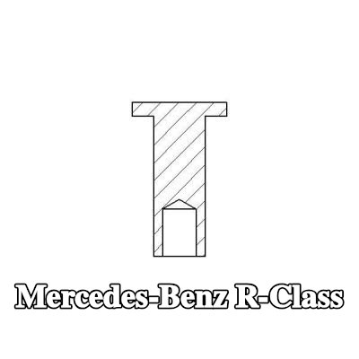 TEXTAR برشام، بطانة فرامل الأسطوانة — Mercedes-Benz R-Class